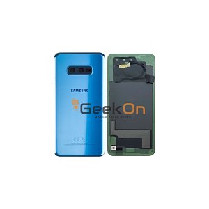 Γνήσιο Πίσω Καπάκι με Τζαμάκι Κάμερας για Samsung Galaxy S10e G970F GH82-18452C Blue (Service Pack)