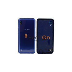 Γνήσιο Πίσω Καπάκι με Τζαμάκι Κάμερας για Samsung Galaxy A10 SM-A105F GH82-20232B Blue (Service Pack)