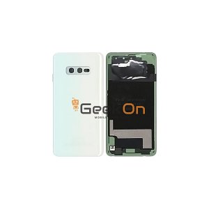 Γνήσιο Πίσω Καπάκι με Τζαμάκι Κάμερας για Samsung Galaxy S10e G970F GH82-18492F White (Service Pack)