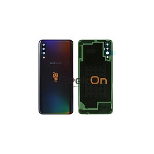 Γνήσιο Πίσω Καπάκι με Τζαμάκι Κάμερας για Samsung Galaxy A30s A307F GH82-20805A Black (Service Pack)