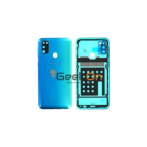 Γνήσιο Πίσω Καπάκι με Τζαμάκι Κάμερας για Samsung Galaxy M30s M307F GH82-20714B Blue (Service Pack)
