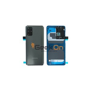 Γνήσιο Πίσω Καπάκι με Τζαμάκι Κάμερας για Samsung Galaxy S20 Plus 4G / 5G G986B / G985F GH82-22026E Cosmic Grey (Service Pack)