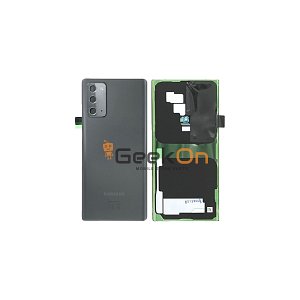 Γνήσιο Πίσω Καπάκι με Τζαμάκι Κάμερας για Samsung Galaxy Note 20 N980 GH82-23298A Grey (Service Pack)