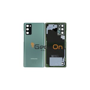 Γνήσιο Πίσω Καπάκι με Τζαμάκι Κάμερας για Samsung Galaxy Note 20 N980 GH82-23298C Green (Service Pack)