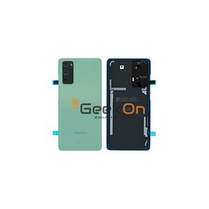 Γνήσιο Πίσω Καπάκι με Τζαμάκι Κάμερας για Samsung Galaxy S20 FE 4G G780 GH82-24263D Cloud Mint (Service Pack)