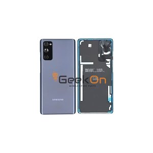 Γνήσιο Πίσω Καπάκι με Τζαμάκι Κάμερας για Samsung Galaxy S20 FE 5G G781 GH82-24223A Cloud Navy (Service Pack)
