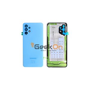 Γνήσιο Πίσω Καπάκι με Τζαμάκι Κάμερας για Samsung Galaxy A32 5G A326 GH82-25080C Blue (Service Pack)