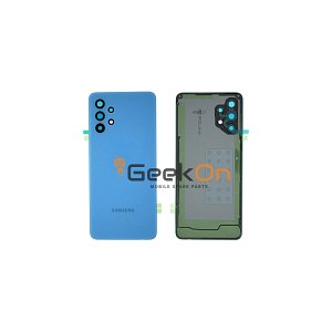 Γνήσιο Πίσω Καπάκι με Τζαμάκι Κάμερας για Samsung Galaxy A32 4G A325 GH82-25545C Blue (Service Pack)