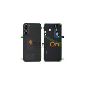 Γνήσιο Πίσω Καπάκι με Τζαμάκι Κάμερας για Samsung Galaxy S22 Plus 5G S906 GH82-27445A Black (Service Pack)