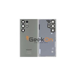 Γνήσιο Πίσω Καπάκι με Τζαμάκι Κάμερας για Samsung Galaxy S23 Ultra S918 GH82-30400C Green (Service Pack)