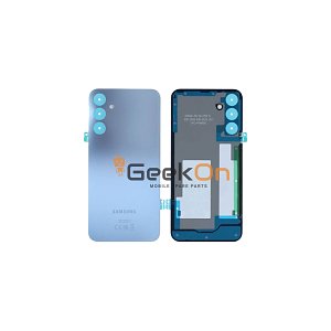 Γνήσιο Πίσω Καπάκι με Τζαμάκι Κάμερας για Samsung Galaxy A15 4G A155 GH82-33492H Blue (Service Pack)