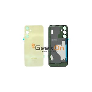 Γνήσιο Πίσω Καπάκι με Τζαμάκι Κάμερας για Samsung Galaxy A25 5G A256 GH82-33053C Yellow (Service Pack)