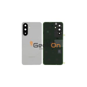 Γνήσιο Πίσω Καπάκι με Τζαμάκι Κάμερας για Samsung Galaxy A56 5G A566 GH82-36807B Awesome Light Grey (Service Pack)