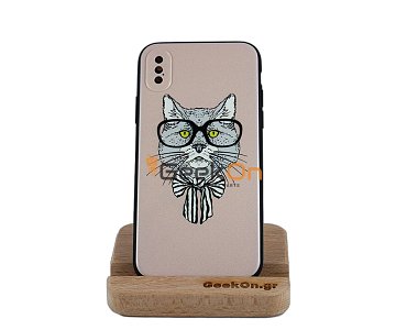 Θήκη IKAKU iPhone X Royal Cat