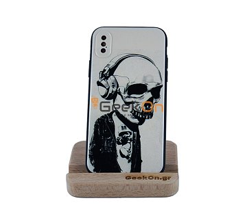 Θήκη IKAKU iPhone X Skull DJ