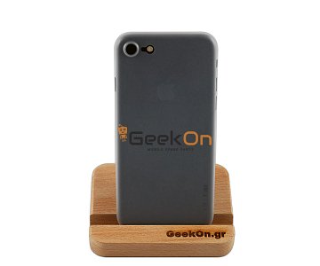 Θήκη STOPTIME iPhone 7/8 Λευκη Ημιδιάφανη