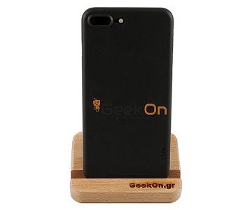 Θήκη STOPTIME iPhone 7/8 Plus Καφέ Ημιδιάφανη