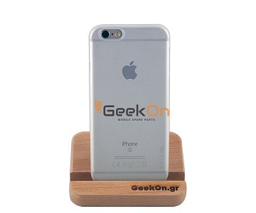 Θήκη STOPTIME iPhone 6/6S Λευκη Ημιδιάφανη