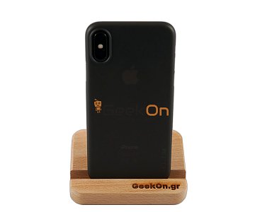 Θήκη STOPTIME iPhone X Καφέ Ημιδιάφανη