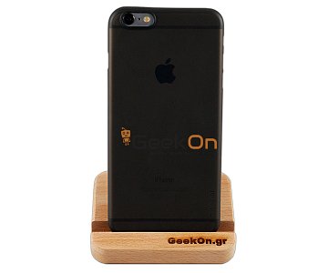 Θήκη STOPTIME iPhone 6/6S Plus Καφέ Ημιδιάφανη