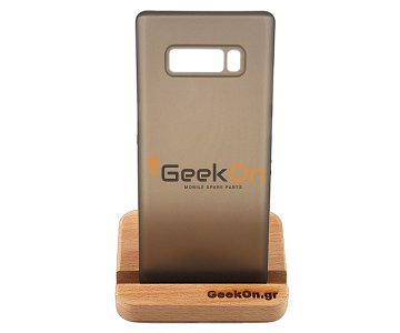 Θήκη STOPTIME Samsung Galaxy Note 8 Καφέ Ημιδιάφανη