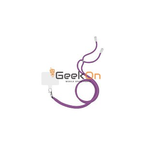 Universal Λουράκι Λαιμού για Κινητά Μωβ