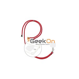 Universal Λουράκι Λαιμού για Κινητά Κόκκινο