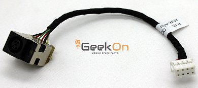 Βύσμα τροφοδοσίας HP Pavilion G6-1000 με καλώδιο