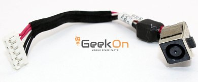 Βύσμα τροφοδοσίας HP Elitebook 8540P 8540W με καλώδιο