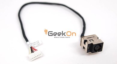 Βύσμα τροφοδοσίας Compaq Presario CQ72 HP Pavilion G72  με καλώδιο