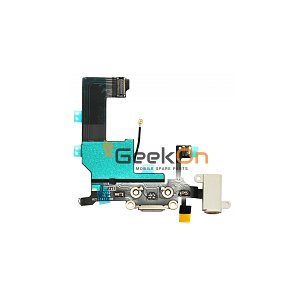 Καλωδιοταινία Φόρτισης / Charging Flex για iPhone 5G Λευκό