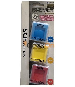 3 Χρωματιστές Θήκες για κασέτες Nintendo DS