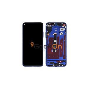 Συμβατή Οθόνη LCD και Μηχανισμός Αφής με Πλαίσιο για Huawei Honor 20 / Nova 5T Μπλε