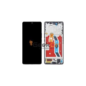 OLED Συμβατή Οθόνη LCD και Μηχανισμός Αφής με Πλαίσιο για Huawei Honor Magic5 Lite / X9a 5G Πράσινο