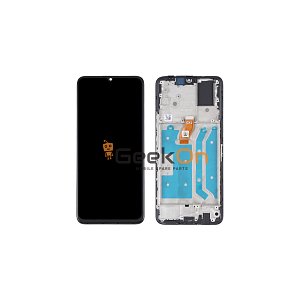 Συμβατή Οθόνη LCD και Μηχανισμός Αφής με Πλαίσιο για Huawei Honor X7 4G Μαύρο