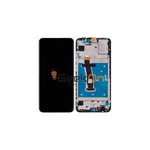 Συμβατή Οθόνη LCD και Μηχανισμός Αφής με Πλαίσιο για Huawei P Smart 2019 Μαύρο