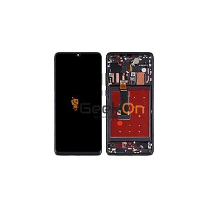 OLED Συμβατή Οθόνη LCD και Μηχανισμός Αφής με Πλαίσιο για Huawei P30 Pro Μαύρο