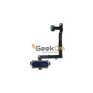 Καλωδιοταινία Κεντρικού Κουμπιού με Δαχτυλικό Αποτύπωμα / Home Button Fingerprint Flex για Samsung Galaxy S6 Edge Plus G928 Μπλε