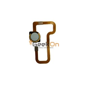 Καλωδιοταινία Δαχτυλικoύ Αποτυπώματος Και Σένσορας / Fingerprint Flex And Fingerprint Sensor για Xiaomi Redmi Note 8T Λευκό