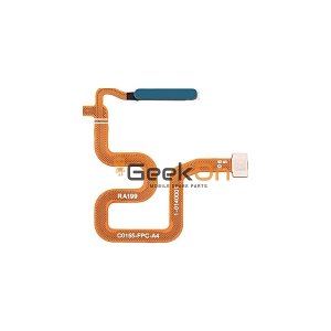 Καλωδιοταινία Δαχτυλικoύ Αποτυπώματος Και Σένσορας / Fingerprint Flex And Fingerprint Sensor για Realme 6 / Realme 6 Pro Green