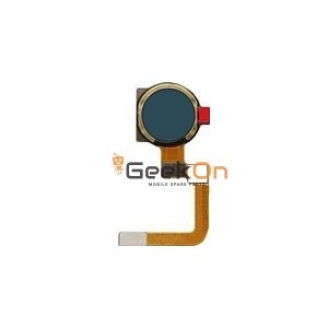 Καλωδιοταινία Δαχτυλικoύ Αποτυπώματος Και Σένσορας / Fingerprint Flex And Fingerprint Sensor για Realme 5 / 5 Pro / 5i / 6i Μπλέ