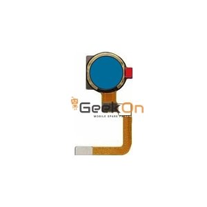 Καλωδιοταινία Δαχτυλικoύ Αποτυπώματος Και Σένσορας / Fingerprint Flex And Fingerprint Sensor για Realme 5 / 5 Pro / 5i / 6i Crystal Blue