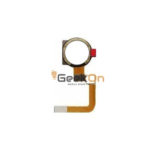 Καλωδιοταινία Δαχτυλικoύ Αποτυπώματος Και Σένσορας / Fingerprint Flex And Fingerprint Sensor για Realme 5 / 5 Pro / 5i / 6i White Milk