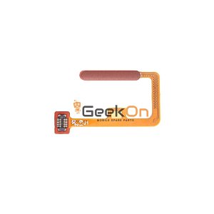 Καλωδιοταινία On/Off Και Δαχτυλικoύ Αποτυπώματος / Fingerprint On/Off Flex για Xiaomi Mi 11 Lite / 11 Lite 5G / 11 Lite 5G NE Peach Pink
