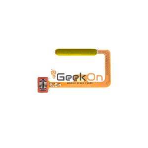Καλωδιοταινία On/Off Και Δαχτυλικoύ Αποτυπώματος / Fingerprint On/Off Flex για Xiaomi Mi 11 Lite / 11 Lite 5G / 11 Lite 5G NE Citrus Yellow
