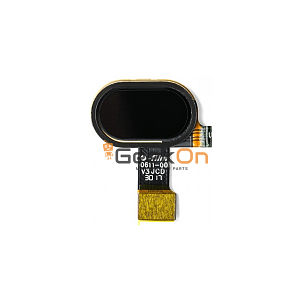 Καλωδιοταινία Κεντρικού Κουμπιού με Δαχτυλικό Αποτύπωμα / Home Button Fingerprint Flex για Motorola Moto E4 Plus Black