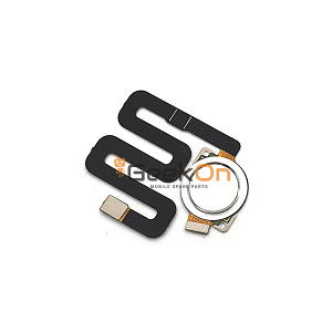 Καλωδιοταινία Δαχτυλικoύ Αποτυπώματος / Fingerprint Flex για Motorola One Λευκό