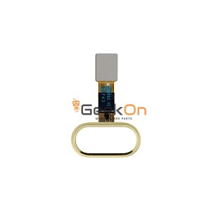 Καλωδιοταινία On/Off Και Δαχτυλικoύ Αποτυπώματος / Fingerprint On/Off Flex για Meizu M5 Χρυσό