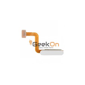 Καλωδιοταινία On/Off και Δαχτυλικoύ Αποτυπώματος / Fingerprint On/Off Flex για Samsung Galaxy M51 M515 Λευκό