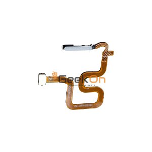 Καλωδιοταινία Και Σένσορας Δαχτυλικoύ Αποτυπώματος / Fingerprint Flex With Sensor για Realme 7 Global White